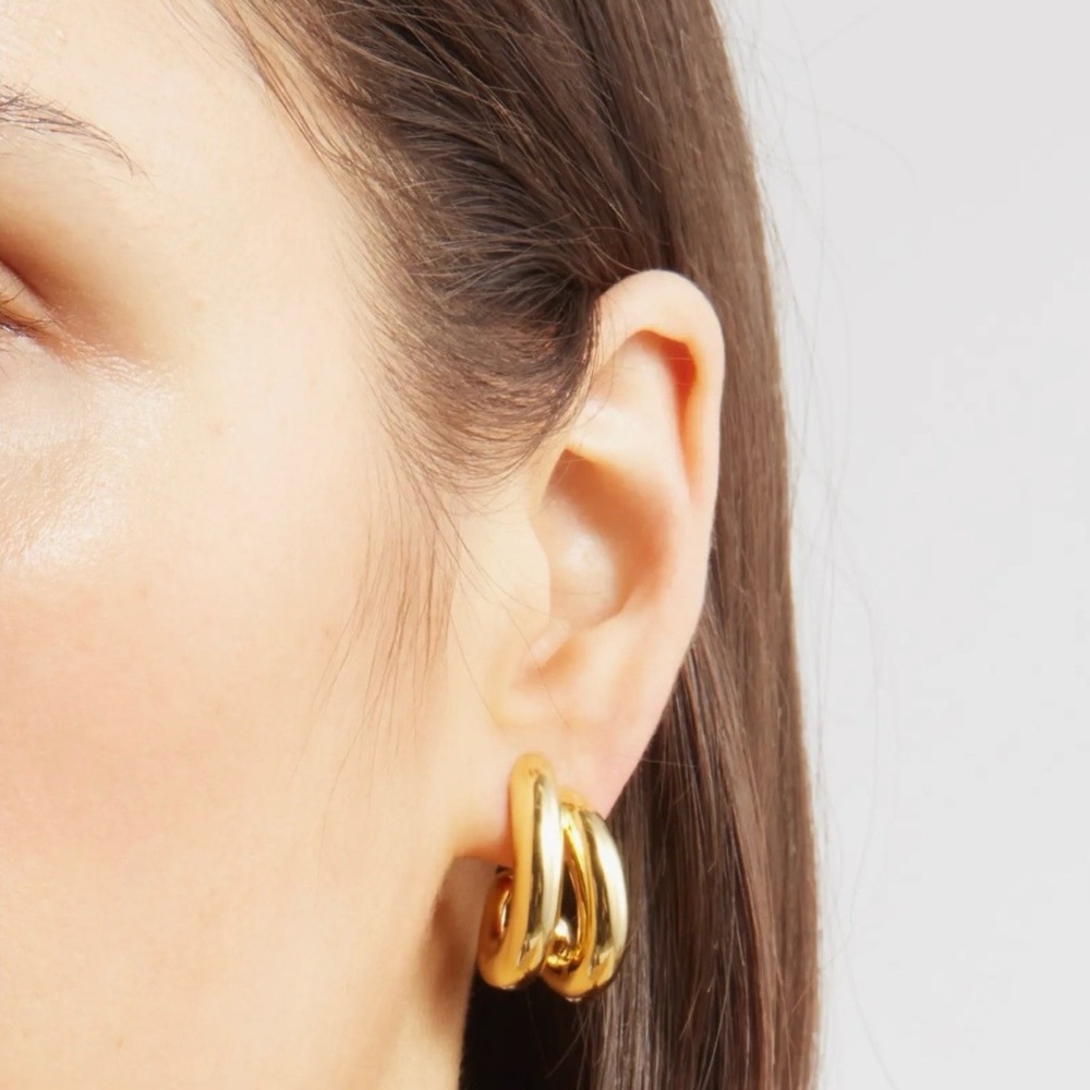 Jenny Bird Florence Double Hoop Earrings